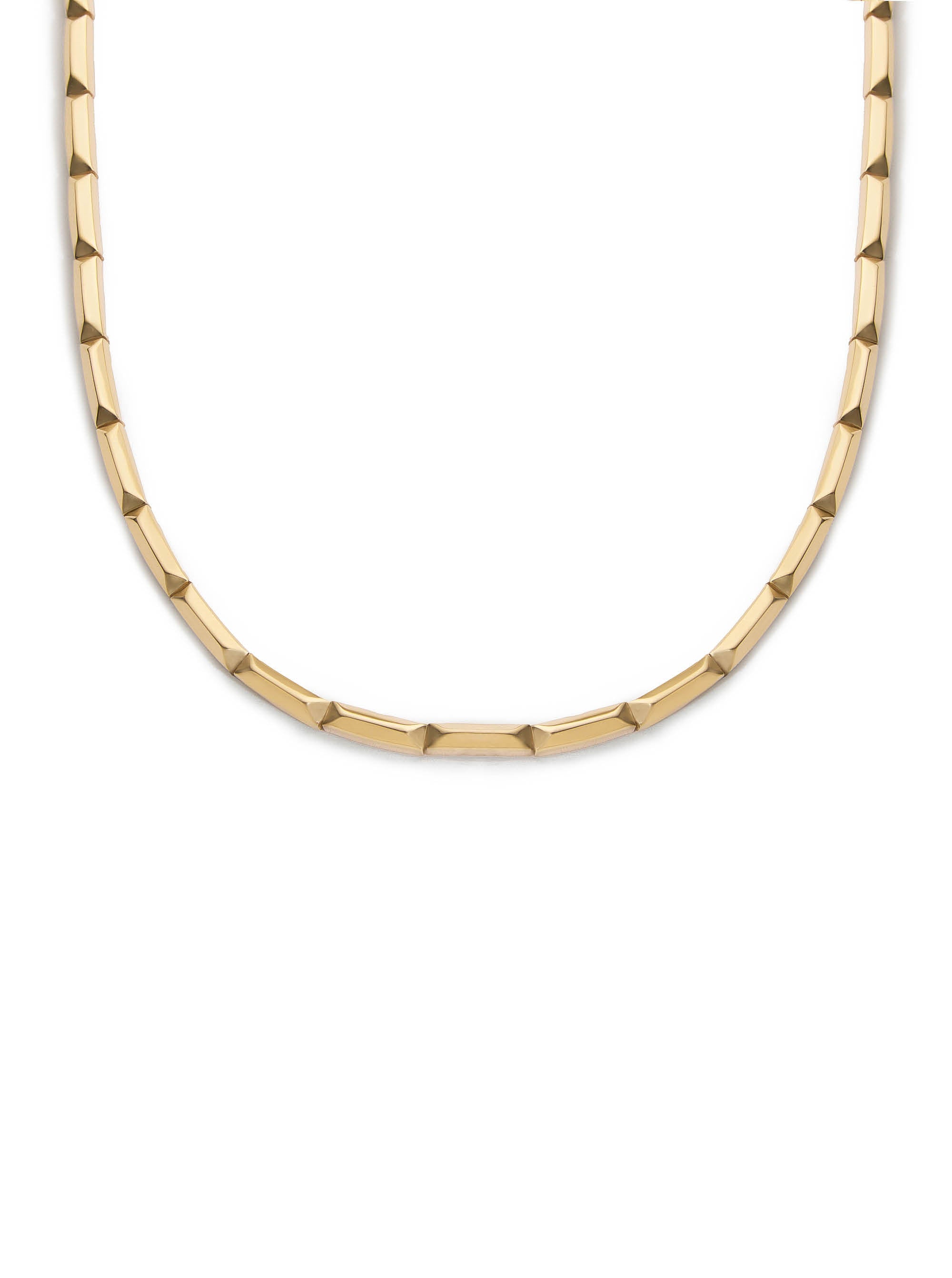 Platonic Solids Bar Link Necklace