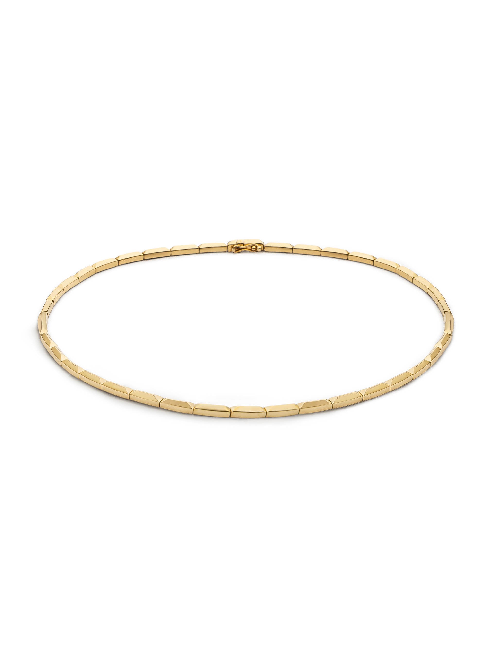 Platonic Solids Bar Link Necklace