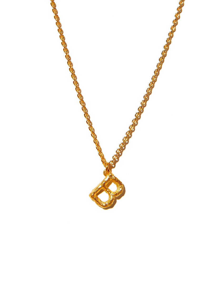 Alphabet Pendant Necklace - Large