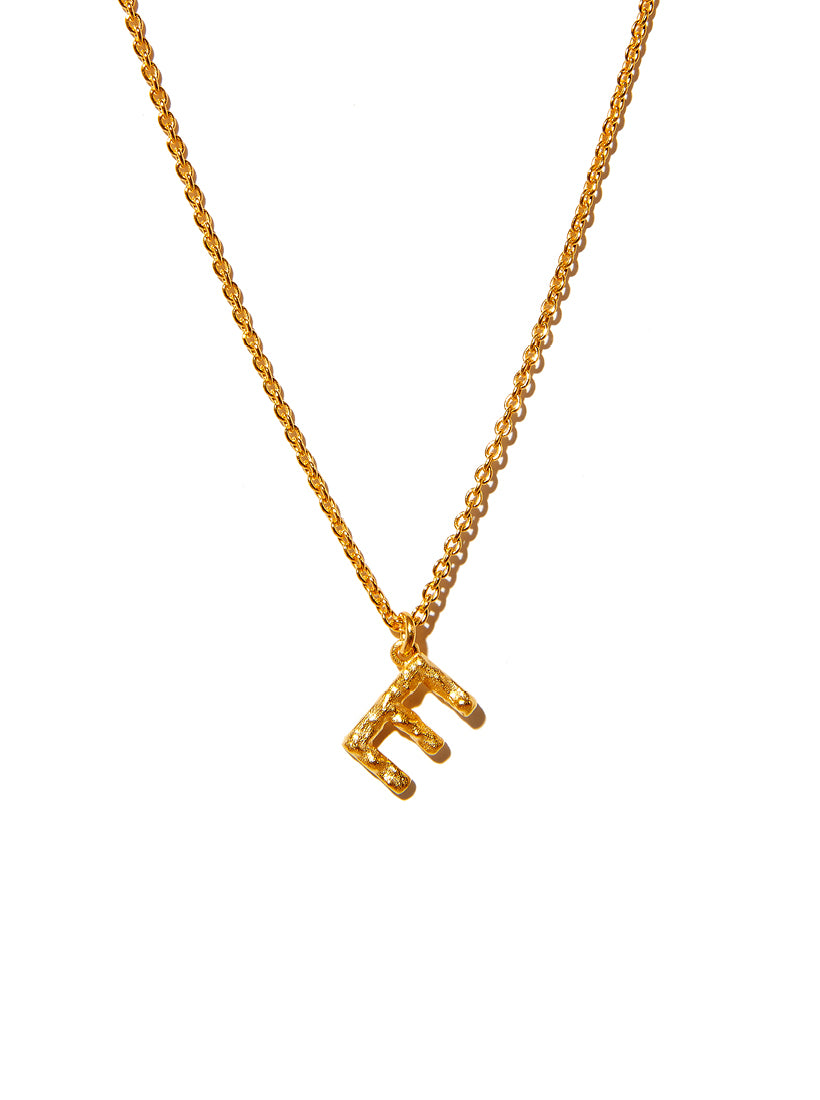 Alphabet Pendant Necklace - Large