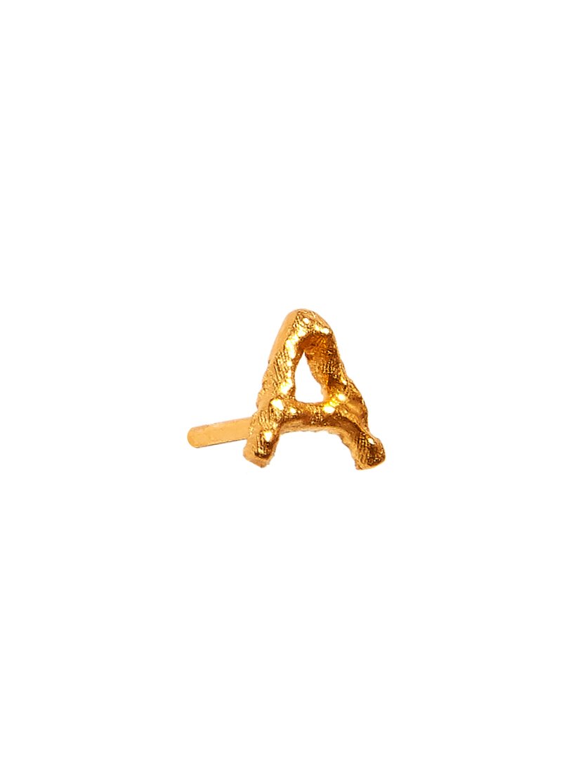 Alphabet Stud Earring - Small