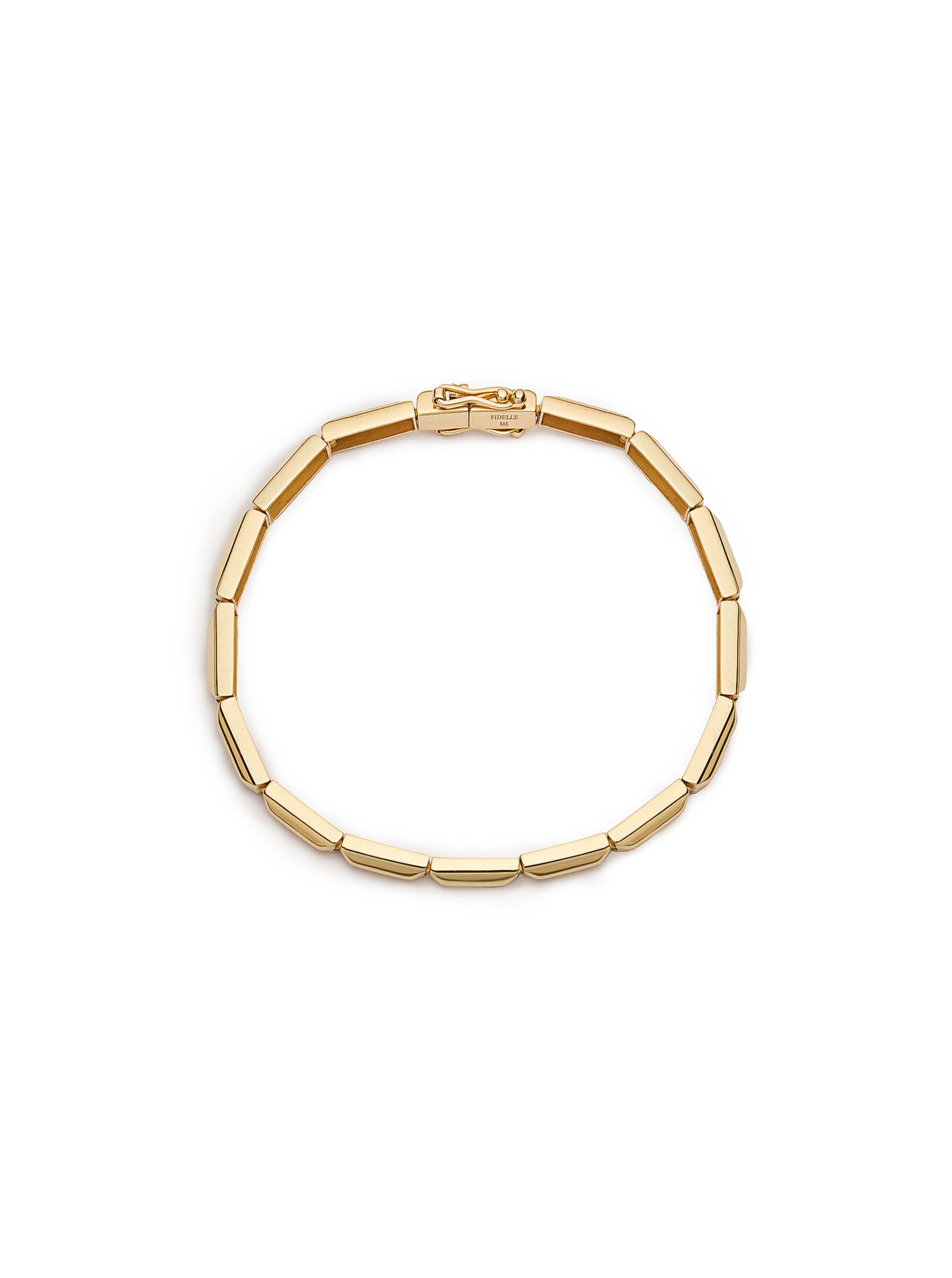 Platonic Solids Bar Link Bracelet