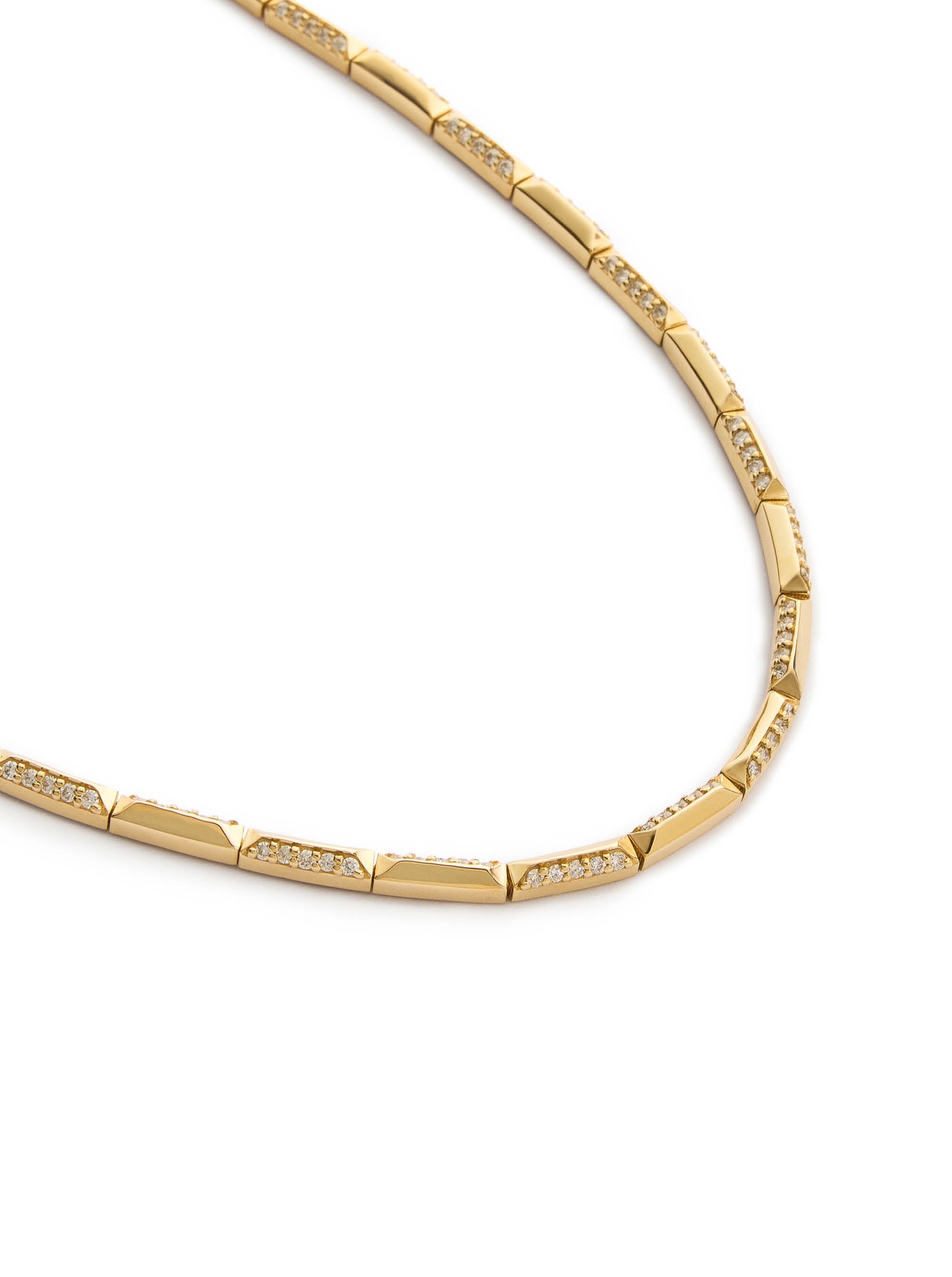 Platonic Soulmates Bar Link Necklace