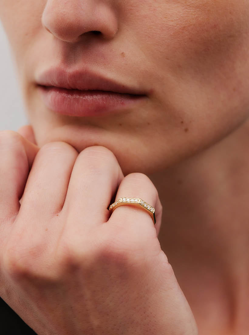 Her Name is ‘Sparkles’ Ring