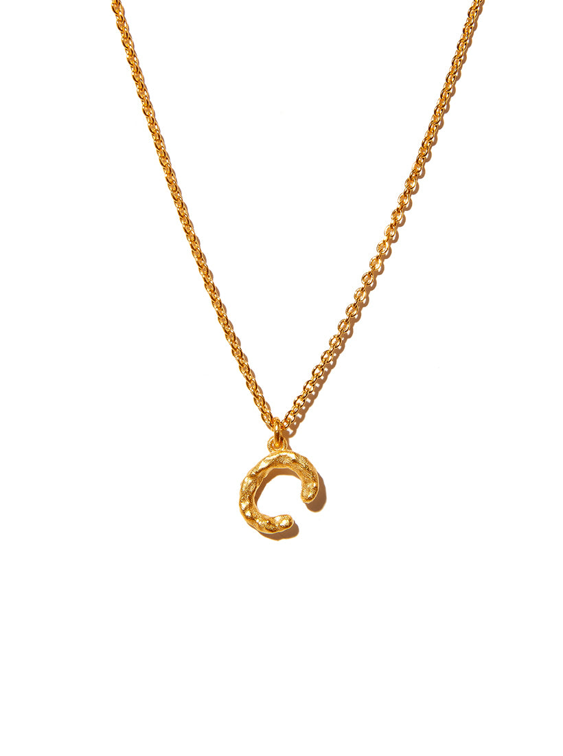 Alphabet Pendant Necklace - Large