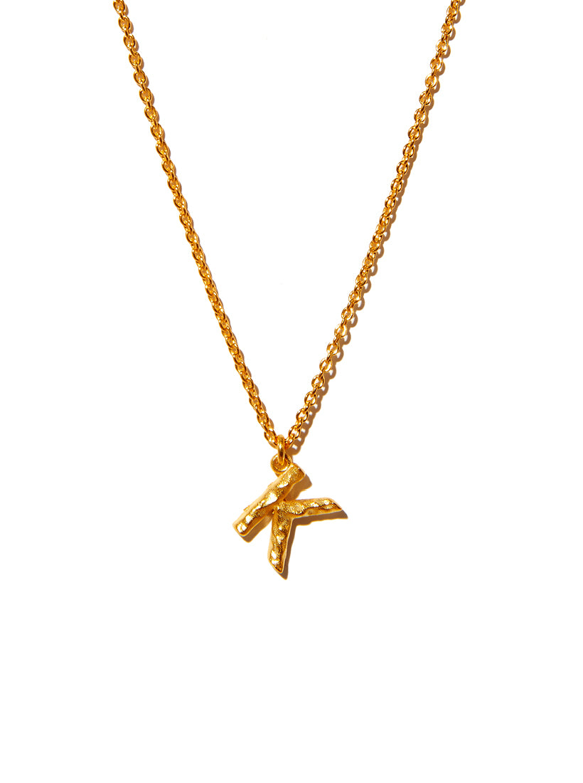 Alphabet Pendant Necklace - Large