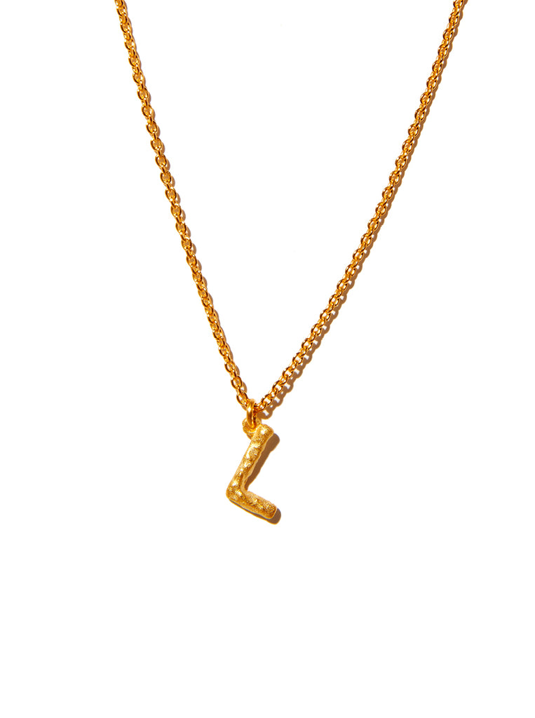 Alphabet Pendant Necklace - Large