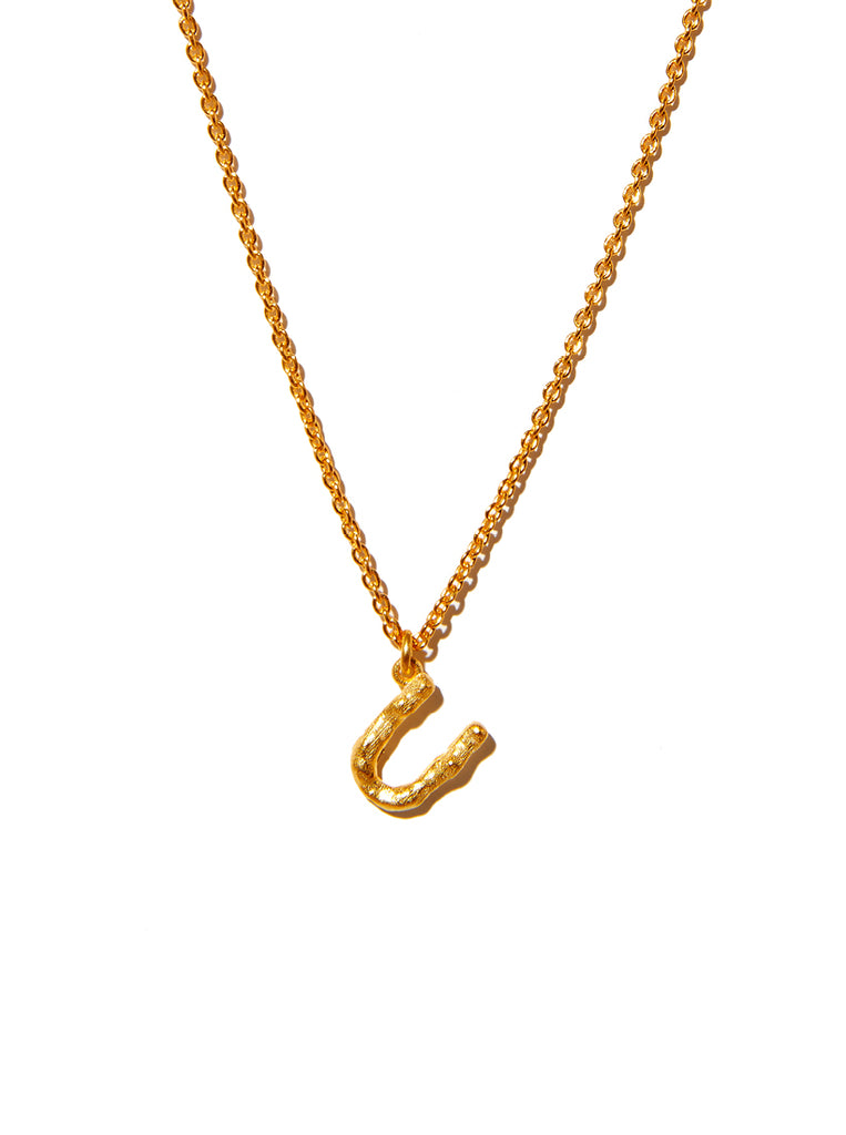 Alphabet Pendant Necklace - Large