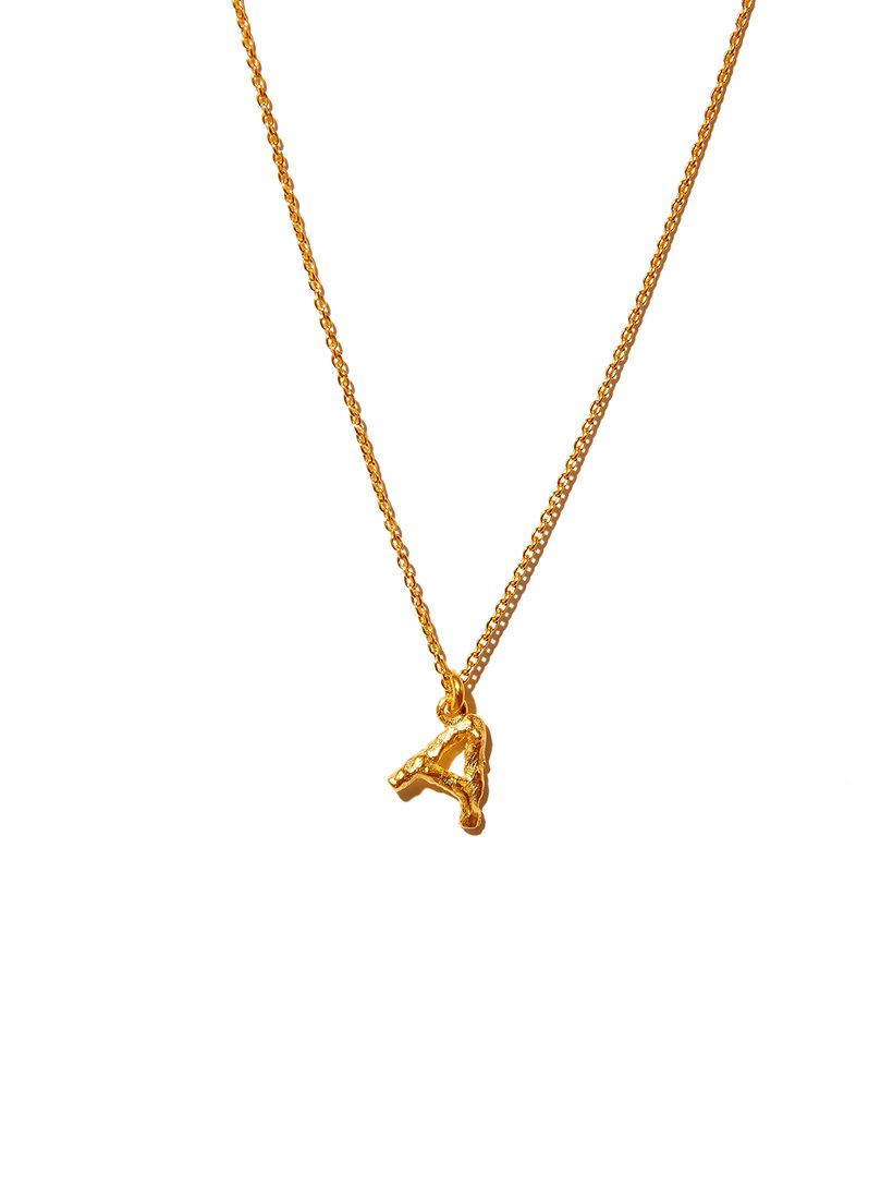 Alphabet Pendant Necklace - Medium