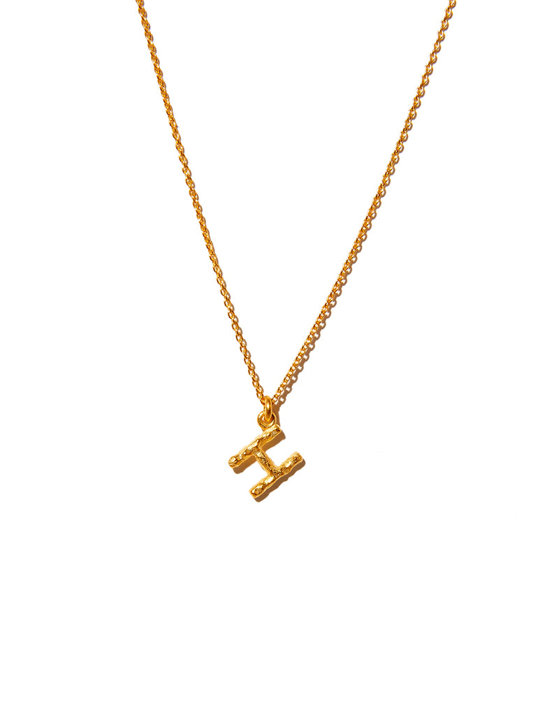Alphabet Pendant Necklace - Medium