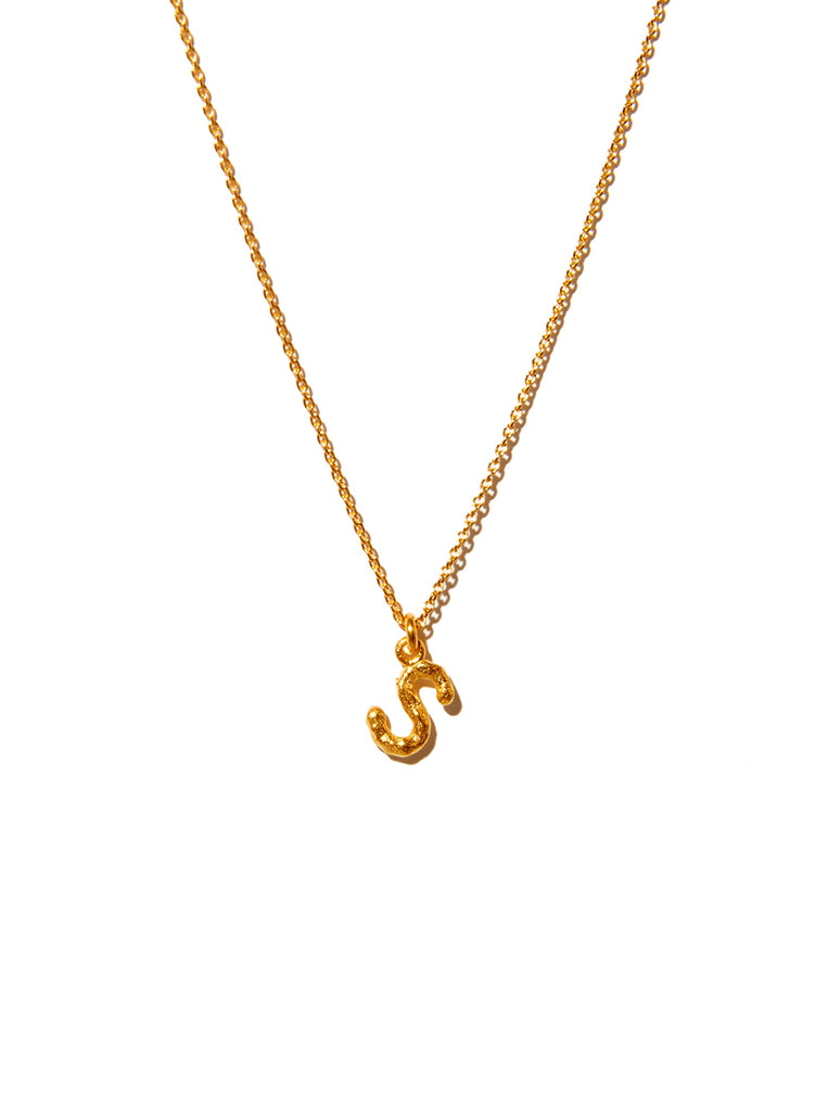 Alphabet Pendant Necklace - Medium