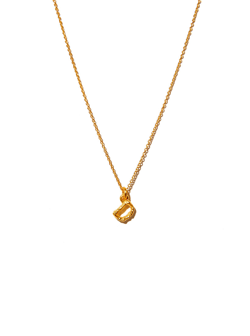 Alphabet Pendant Necklace - Small
