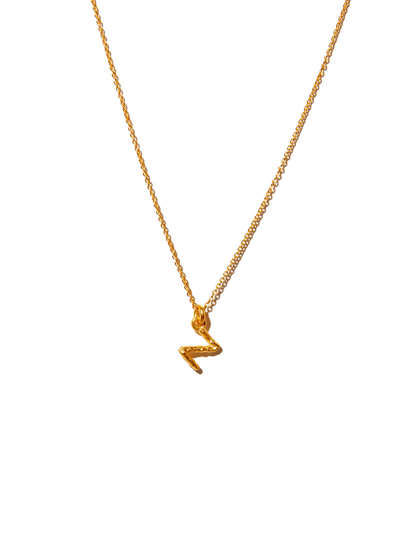 Alphabet Pendant Necklace - Small