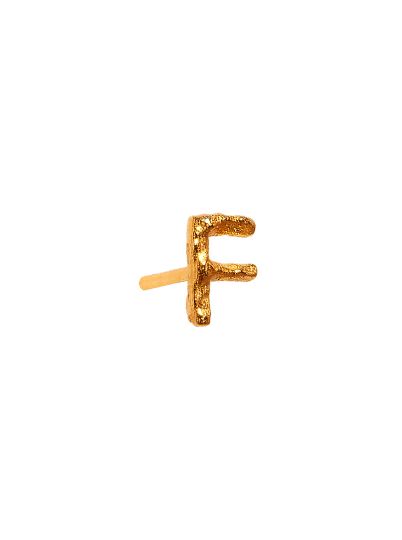 Alphabet Stud Earring - Small