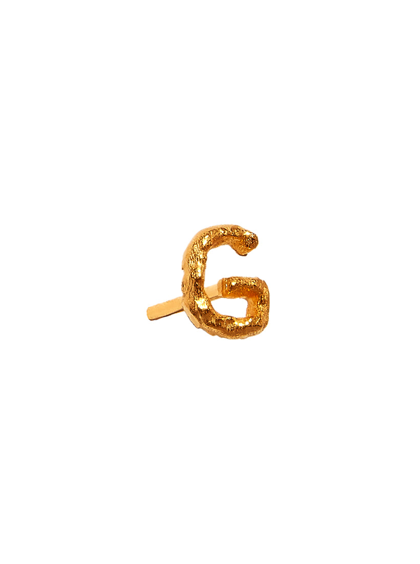 Alphabet Stud Earring - Small