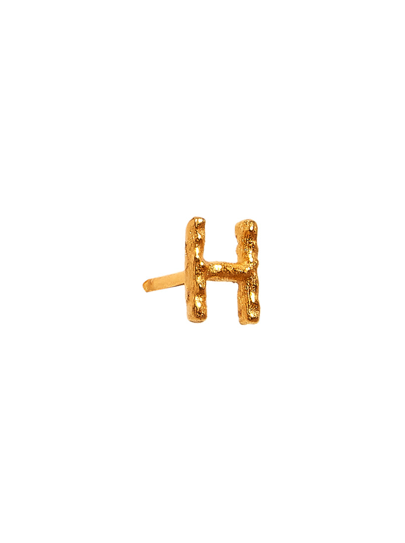 Alphabet Stud Earring - Small