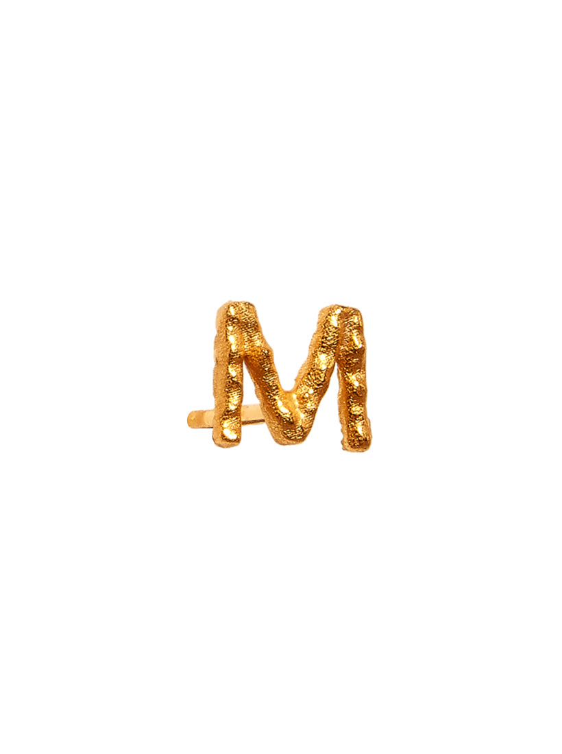 Alphabet Stud Earring - Small