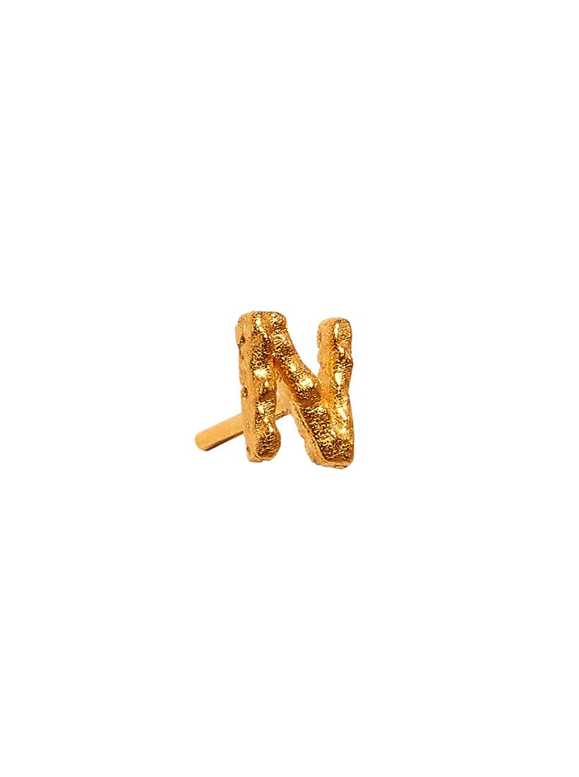 Alphabet Stud Earring - Small
