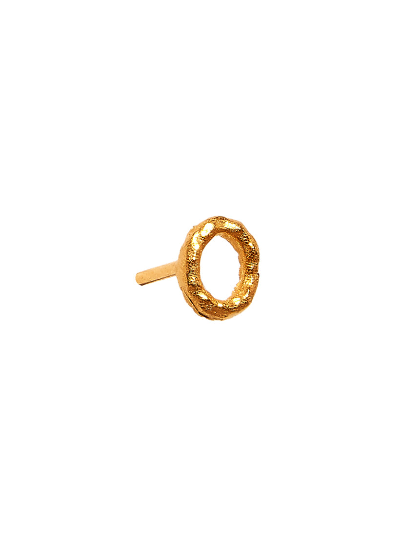 Alphabet Stud Earring - Small