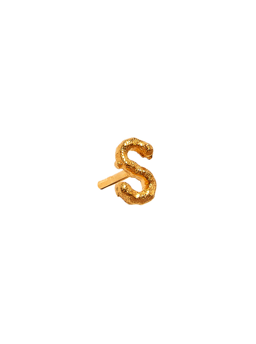 Alphabet Stud Earring - Small